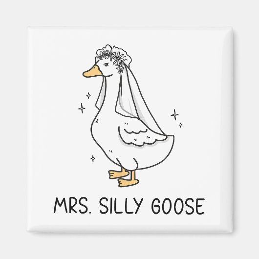 Aimant M. Silly Goose Et Mme Silly Goose Couple Matchi (Devant)