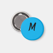 Aimant M sur un Bleu (Recto/Verso)