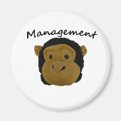 Aimant M. Trouble. Badges de gestion (Devant)