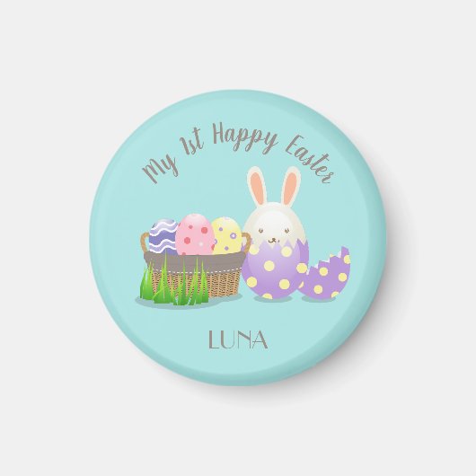 Aimant Ma 1ère Pâques heureuse (Devant)