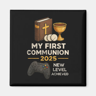 Aimant Ma 1ère Première Communion 2025 Jeu Vidéo Catholiq