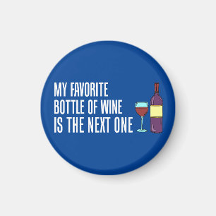 Aimant Ma Bouteille De Vin Préférée La Prochaine