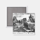 Aimant Ma Carrière Est En Ruines : Stonehenge (Recto/Verso)