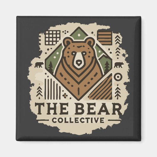Aimant Ma collection d'ours (Devant)