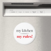 Aimant Ma cuisine, mes règles (In Situ (Lave-vaisselle))