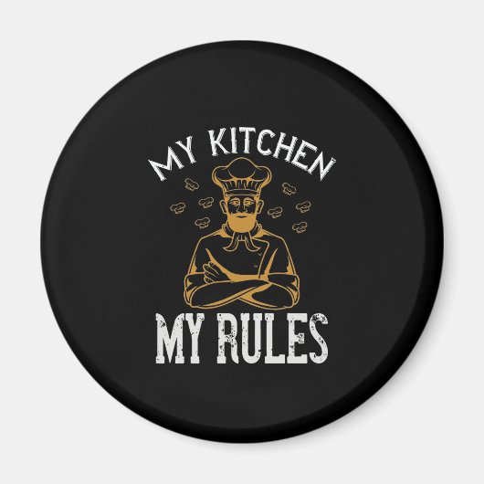 Aimant Ma cuisine Mes règles (Devant)