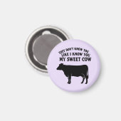 Aimant Ma Douce Vache (Recto/Verso)