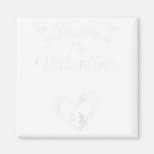 Aimant Ma grossesse de la Saint-Valentin Nouvelle maman d