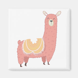 Aimant Ma lama rose