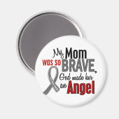 Aimant Ma Mère Est Un Ange 1 Cancer Du Cerveau (Recto/Verso)