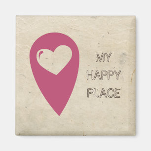 Aimant Ma place heureuse