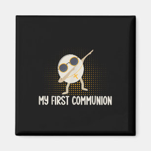 Aimant Ma première communion Dabbing Wafer 1ère communion