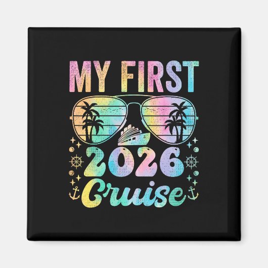 Aimant Ma première croisière 2026 Vacation Matching Famil (Devant)