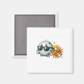 Aimant Ma première éclipse solaire totale 8 avril 2024 To (Recto/Verso)