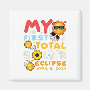 Aimant Ma première éclipse solaire totale 8 avril 2024 To