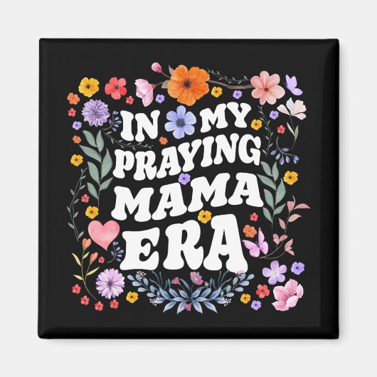 Aimant Ma prière Mama Era Christian Jésus maman maman mam (Devant)