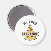 Aimant Ma pyramide alimentaire (Recto/Verso)