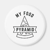 Aimant Ma pyramide alimentaire (Devant)