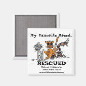 Aimant Ma race préférée..., SECOURUE, (Recto/Verso)