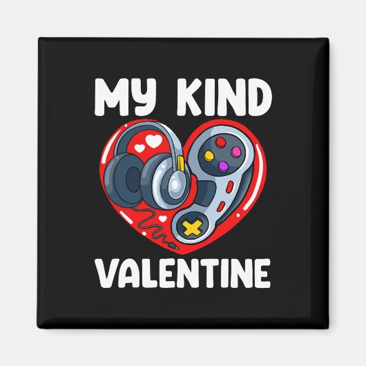 Aimant Ma Saint-Valentin à Moi Contrôle De Jeu De La Sain (Devant)