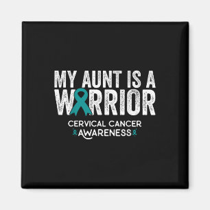 Aimant Ma Tante Est Un Guerrier Conscience Du Cancer Du C