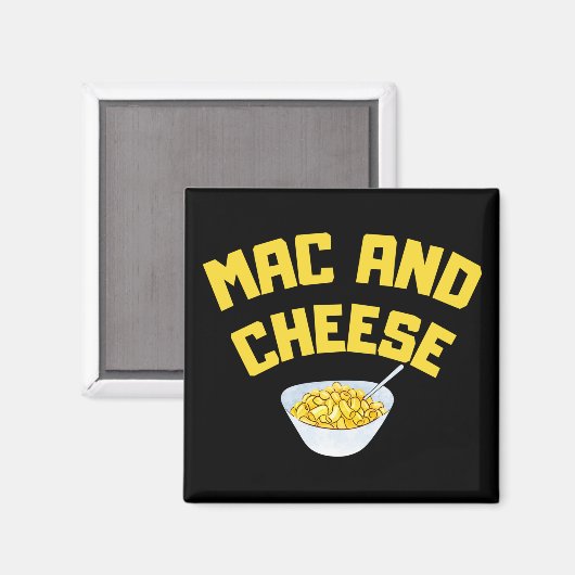 Aimant Mac Et Fromage| Macaroni Et Fromage (Recto/Verso)