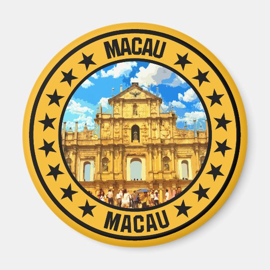 Aimant Macao (Devant)