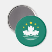 Aimant Macao, Chine (Recto/Verso)