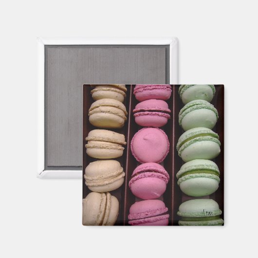 Aimant macarons (Recto/Verso)