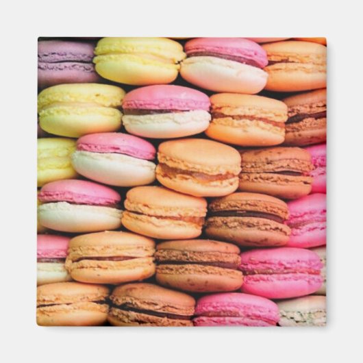 Aimant Macarons Colorés (Devant)