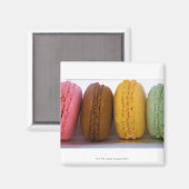 Aimant Macarons français gastronomiques importés (macaron (Recto/Verso)