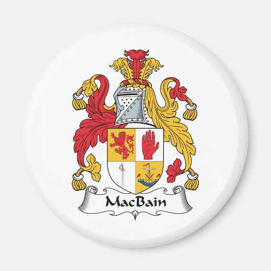 Aimant MacBain Family Crest (Devant)