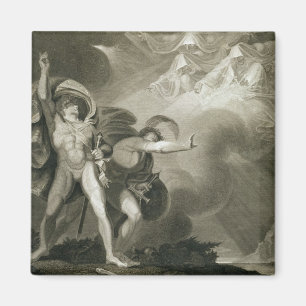 Aimant Macbeth, Banquo et les trois sorcières sur la
