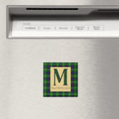 Aimant MacDonald Tartan Monogramme M (In Situ (Lave-vaisselle))