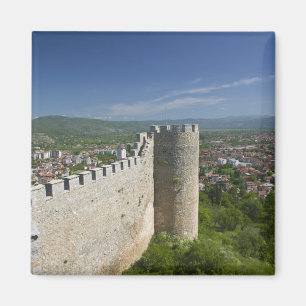 Aimant MACÉDOINE, Ohrid. Château de Car Samoil /