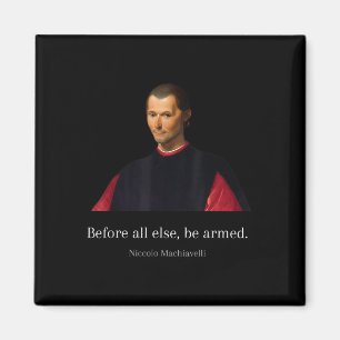 Aimant Machiavel Cite L'Art De Guerre Machiavélique Wise