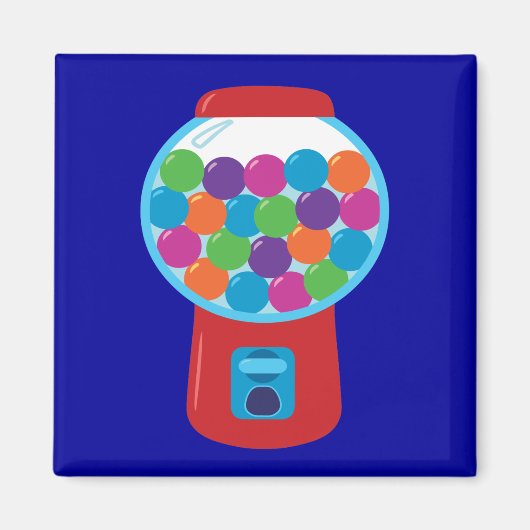 Aimant Machine à bonbons Gumball (Devant)