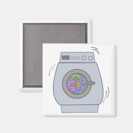 Aimant Machine à laver (Recto/Verso)