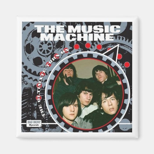 Aimant Machine à musique : Le tour ultime (Devant)