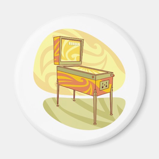 Aimant Machine à pinball (Devant)