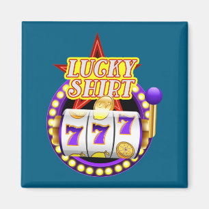 Aimant Machine à sous de casino drôle Jackt Lucky