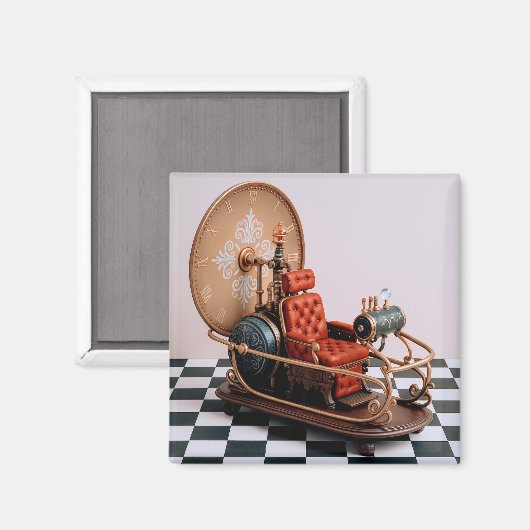 Aimant Machine à temps (Recto/Verso)