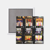 Aimant Machines de rêve - Machines à sous Lucky (Recto/Verso)