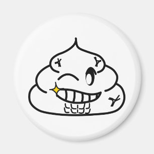 Aimant Macho Poop - Brootsch le PooPoo