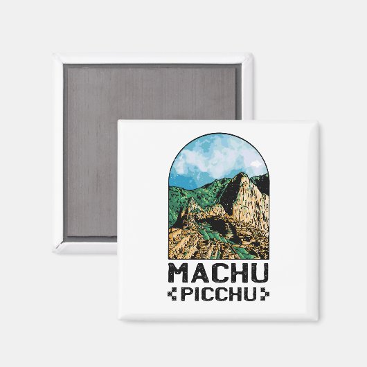 Aimant Machu Picchu (Recto/Verso)