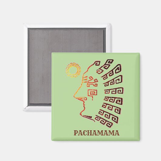 Aimant Machu_Picchu Cusco Pérou dessin (Recto/Verso)