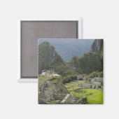 Aimant Machu Picchu, ruines de la ville Inca, Pérou. 2 (Recto/Verso)