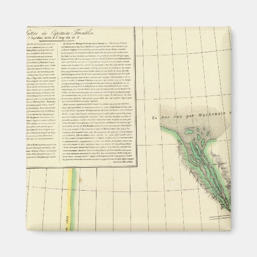 Aimant Mackenzie River, Yukon (Devant)