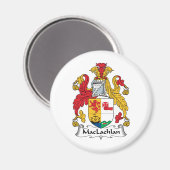 Aimant MacLachlan Family Crest (Recto/Verso)