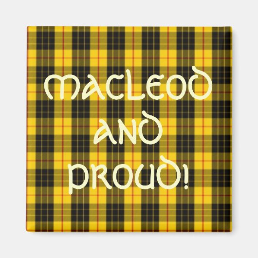 Aimant MacLeod Tartan Lewis (Devant)
